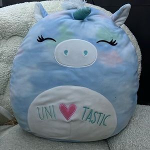 !!ON HOLD!! 4/$30❤️- 16” Unicorn Unitastic Belly Squishmallow